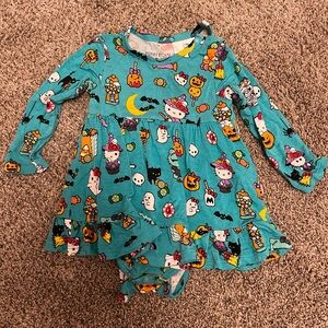 Posh Peanut OG hello kitty treats bodysuit twirl dress